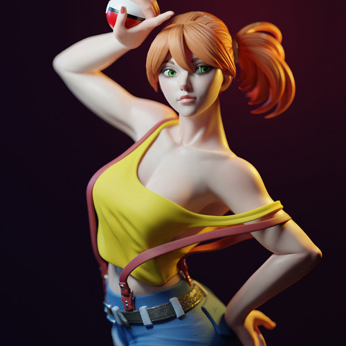 人高 38mm 50mm 75mm 活泼女孩 树脂兵人 白模 TD-7525 /3D