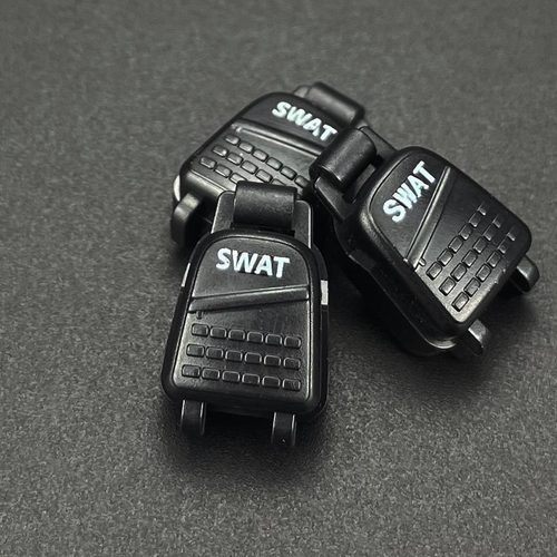 特警特种兵人偶零件背包印刷SWAT