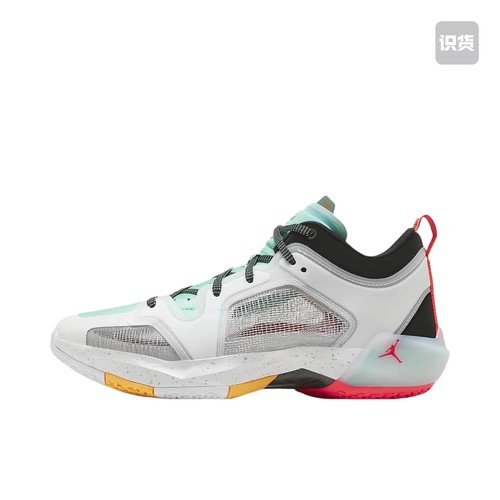 耐克aj37郭艾伦同款绿白蓝FB8486-130广东cj仓