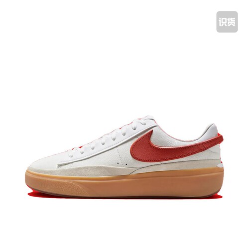 Nike Blazer Phantom  板鞋 男款 白红FN5820-100广东66仓