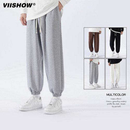 VIISHOW束脚潮牌休闲长裤