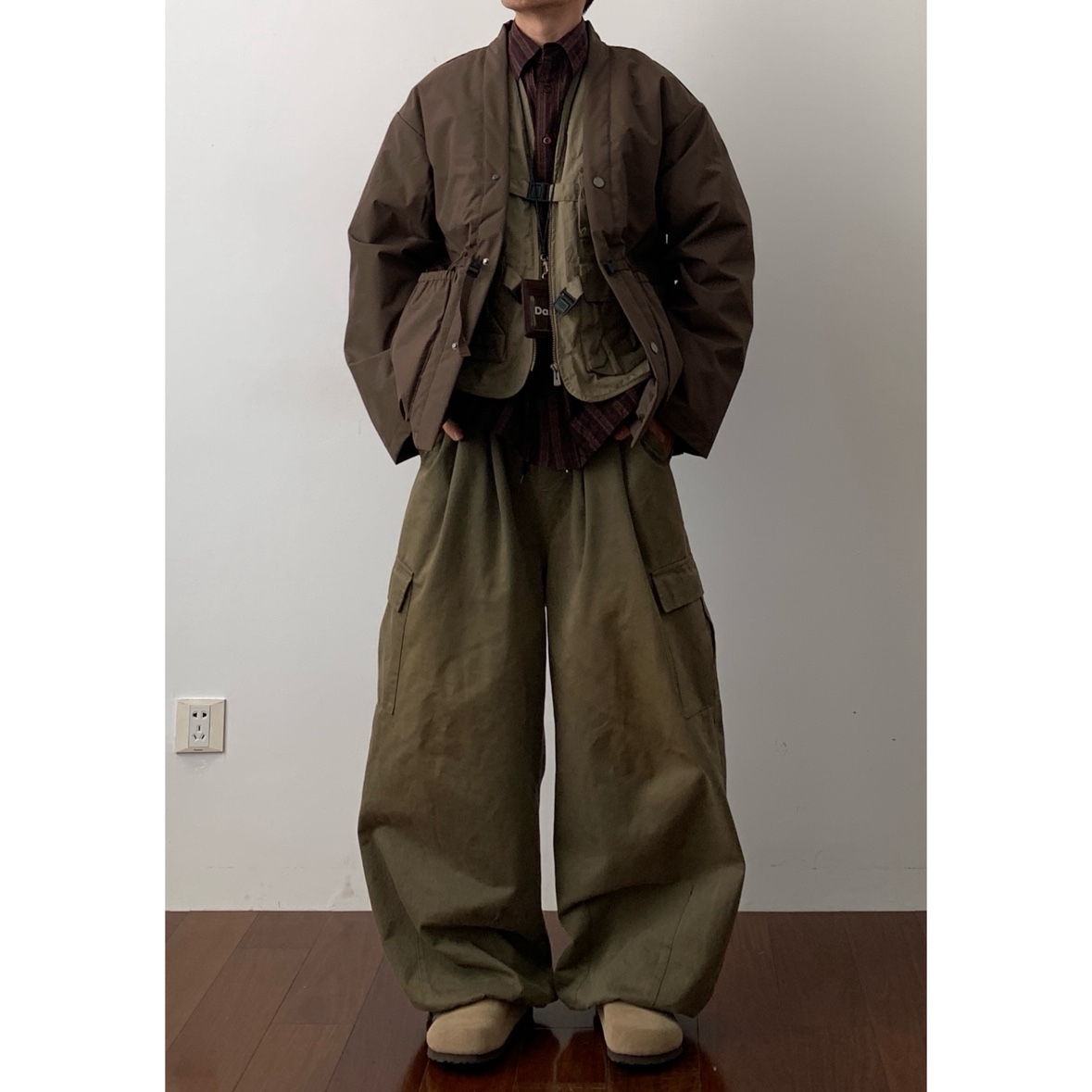 Daily1新中式道袍羽绒服