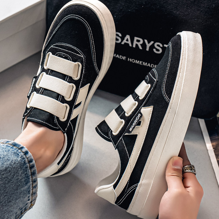 回力男鞋2026春季新款帆布鞋时尚复古休闲鞋厚底舒适板鞋低帮鞋