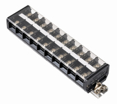 100A10P铜件配电箱并连器 10010分线端子排接线板接线柱导轨式