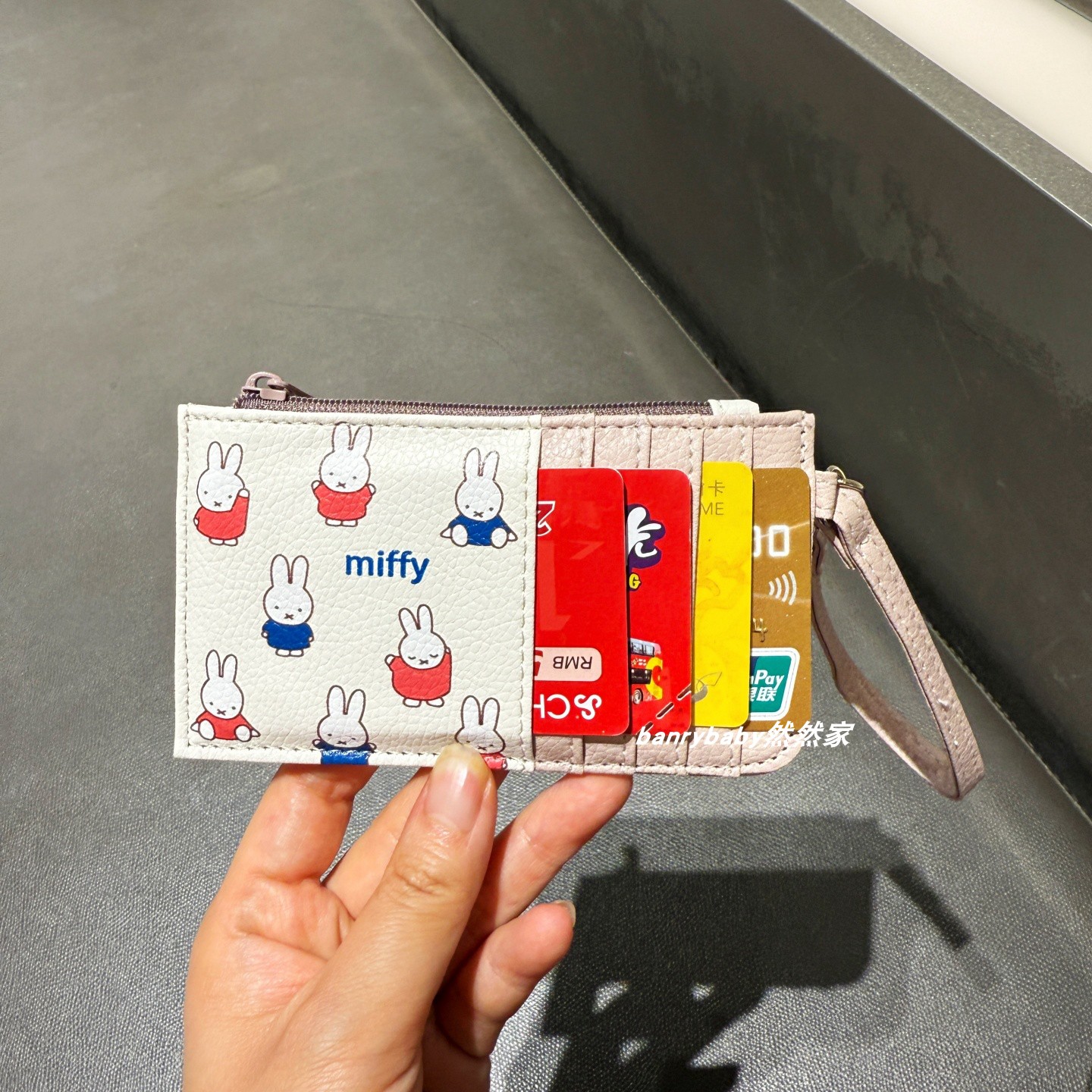 日系可爱兔子小卡包多卡位可挂证件包零钱包票夹
