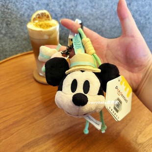 迪士尼米奇毛绒包挂件可爱高飞唐老鸭公仔挂饰汽车钥匙扣礼物