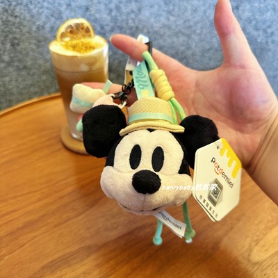 迪士尼米奇毛绒包挂件可爱高飞唐老鸭公仔挂饰汽车钥匙扣礼物
