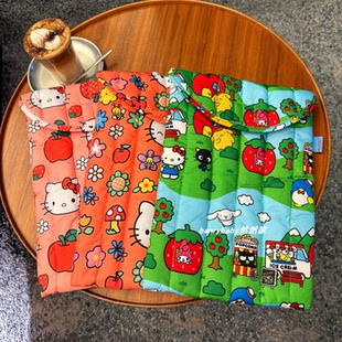 日系可爱卡通kitty笔记本电脑包13寸内胆包ipad保护套平板收纳包