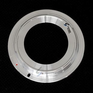 EOS 高精铜转接环有挡板适用于M42螺口镜头转佳能机身 M42