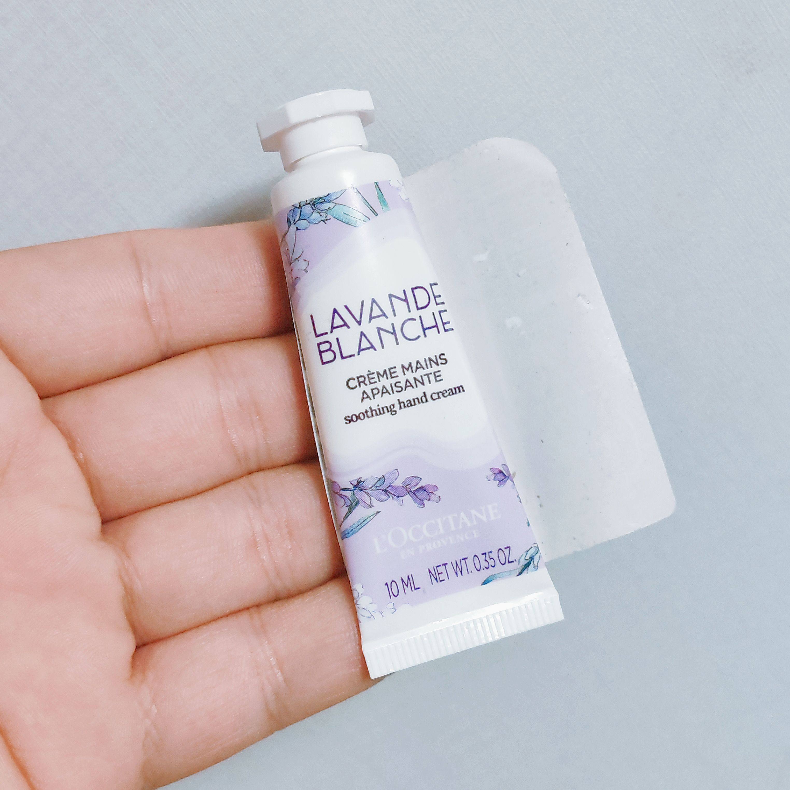 专柜护手霜 欧舒丹白色薰衣草香氛润手霜10ml 小样