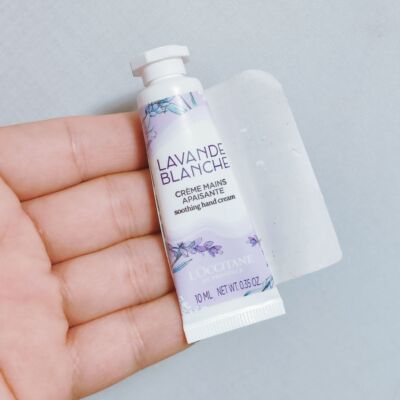 专柜护手霜 欧舒丹白色薰衣草香氛润手霜10ml 小样