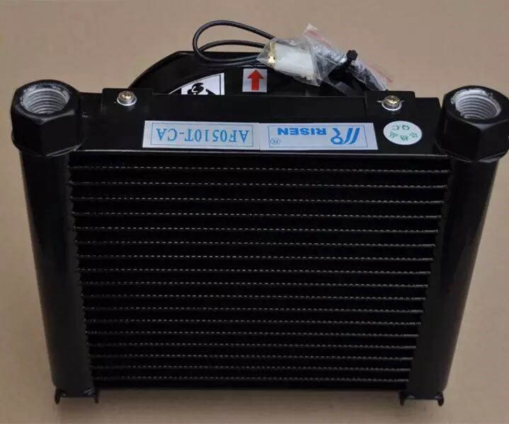 af0510 风冷式机/液压散热片风冷却器 铝合金油冷却器 risen日森