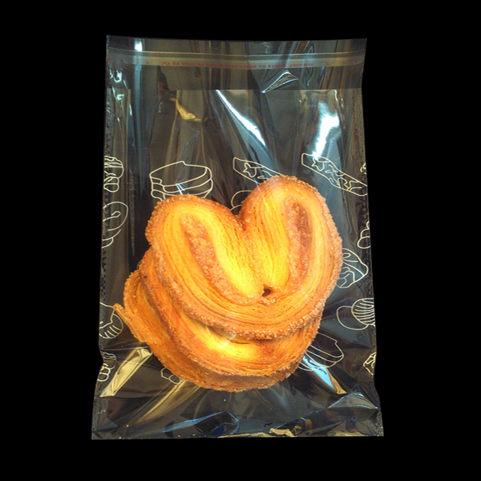 胶条自封口面包袋子饼干蛋挞袋烘