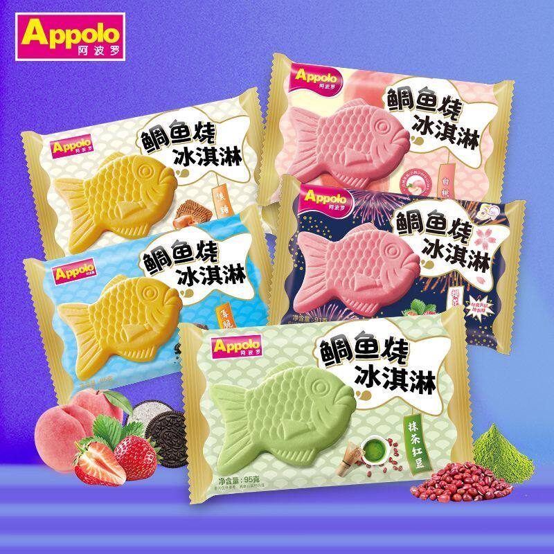 阿波罗鲷鱼烧雪糕冰淇淋