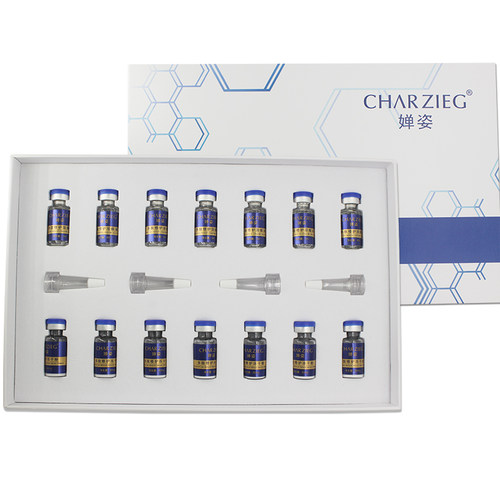 CHAR ZIEG婵姿奢宠靓颜冻干粉+CHAR ZIEG婵姿奢宠靓颜溶媒液  7对