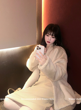 alwaysiris媛鸢/高阶贵感~显瘦环保皮草环保貂