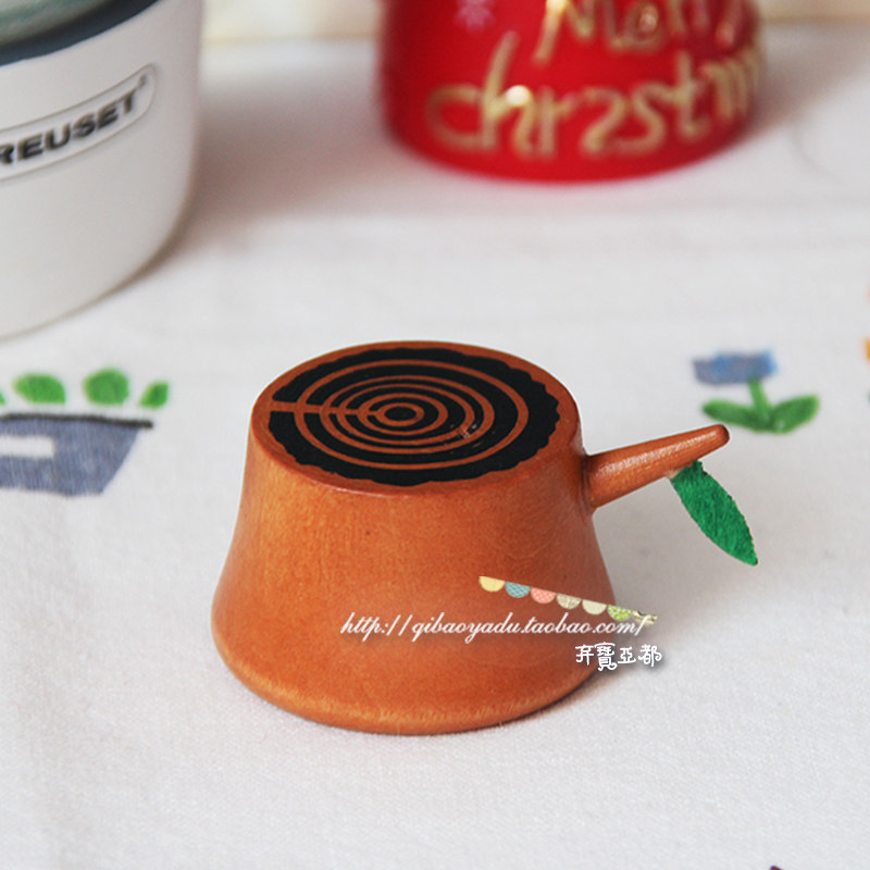 日式风公仔手办树墩五件包邮