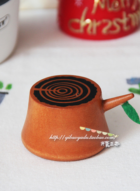 日式风公仔手办树墩五件包邮