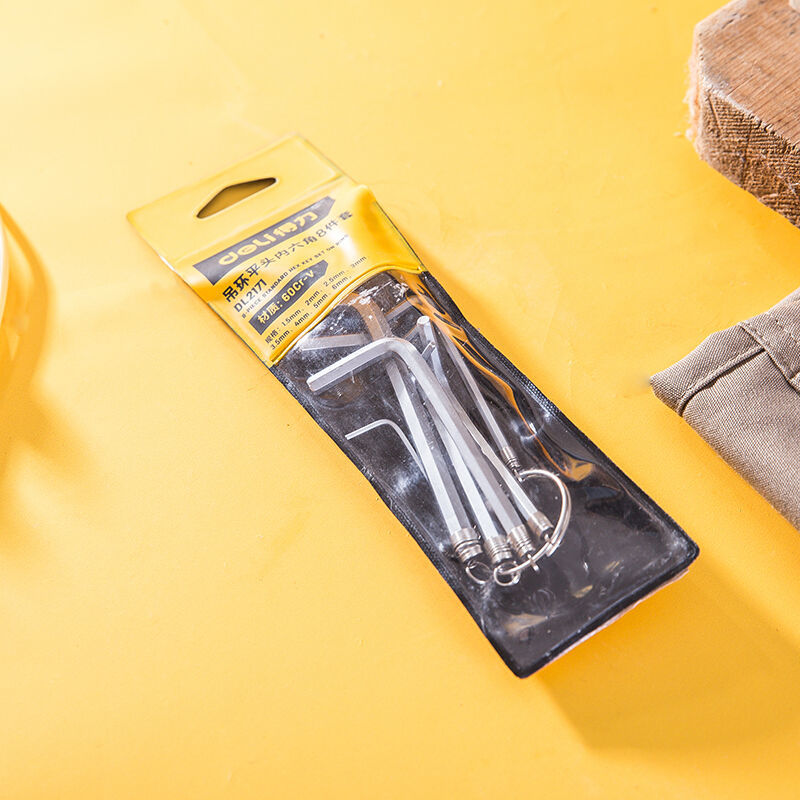 得力DL2171吊环平头内六角扳手