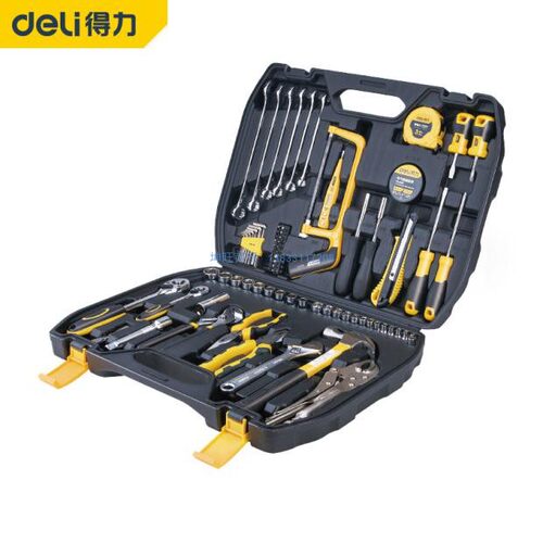 得力多功能家用工具箱综合维修