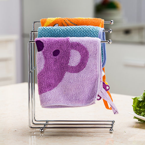 厨房不锈钢抹布架洗碗布沥水架