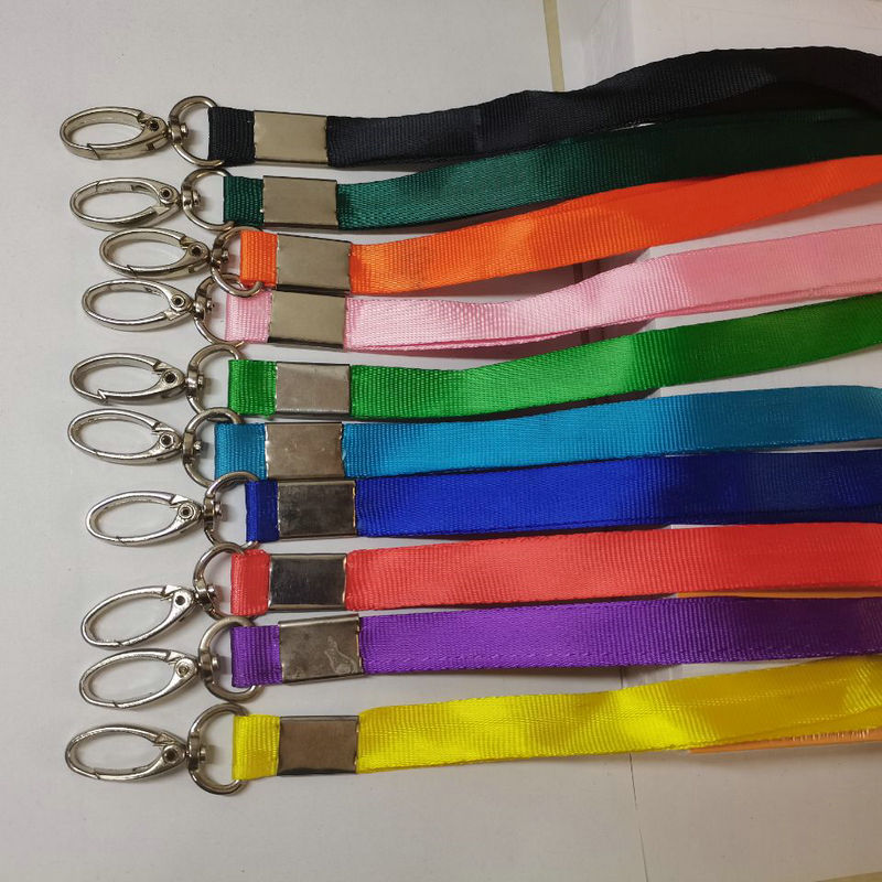 包邮1.5cm宽铁钩挂绳金属钩揽扣 展会证挂绳胸卡吊绳卡 工作证绳