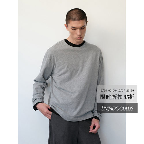 LIMPIDOCULUS磨毛长绒棉打底长袖