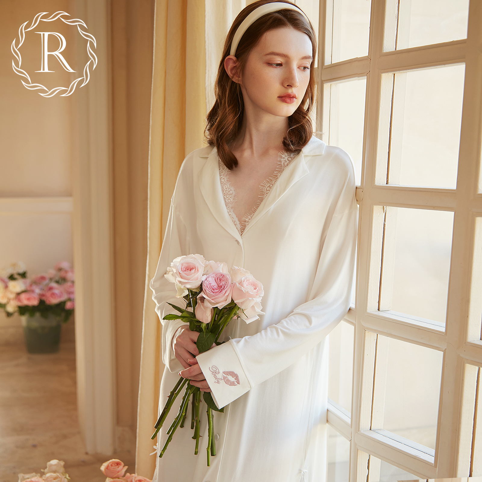 RoseTree莫代尔睡裙女春秋性感