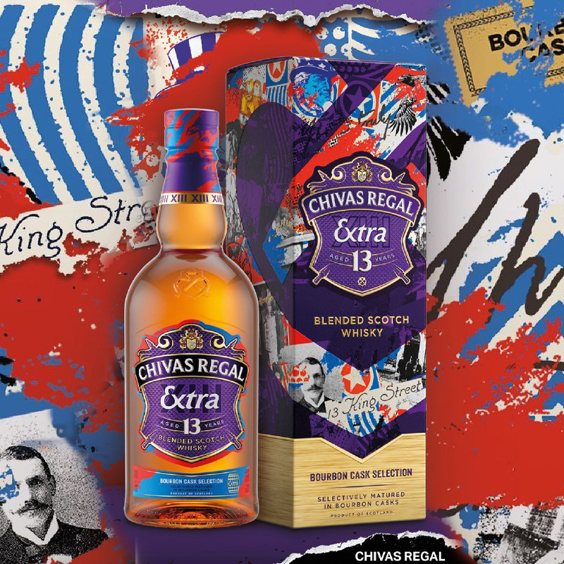 【官方旗舰】芝华士领潮风味系列13年波本桶500ml威士忌进口洋酒