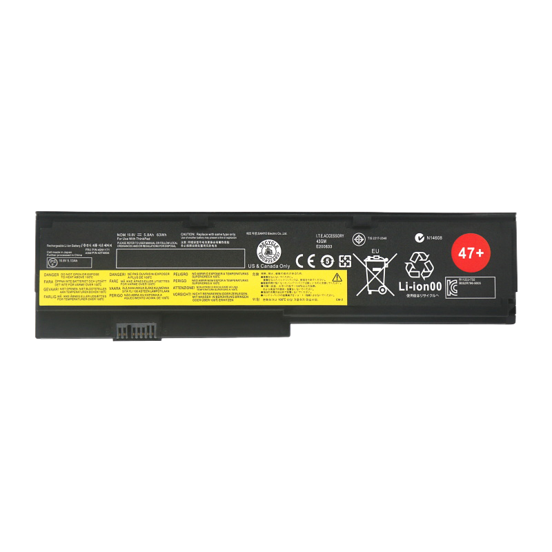 联想 ThinkPad X200 X200s X201 X201S 7457 42T4647 笔记本电池