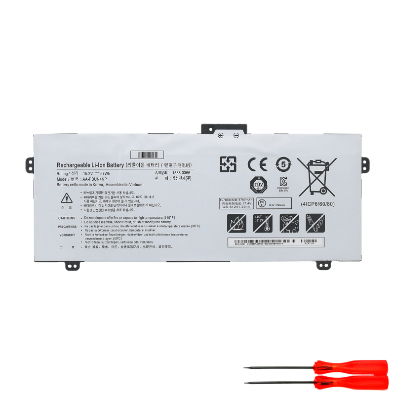 适用于 SAMSUNG AA-PBUN4NP NP940Z5J NP940Z5L笔记本电池