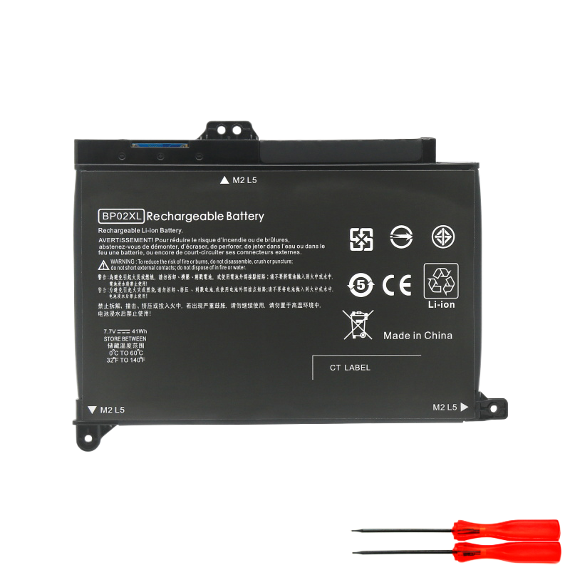 适用惠普 15-AU156TX AU162TX TPN-Q172/Q175 BP02XL 笔记本电池