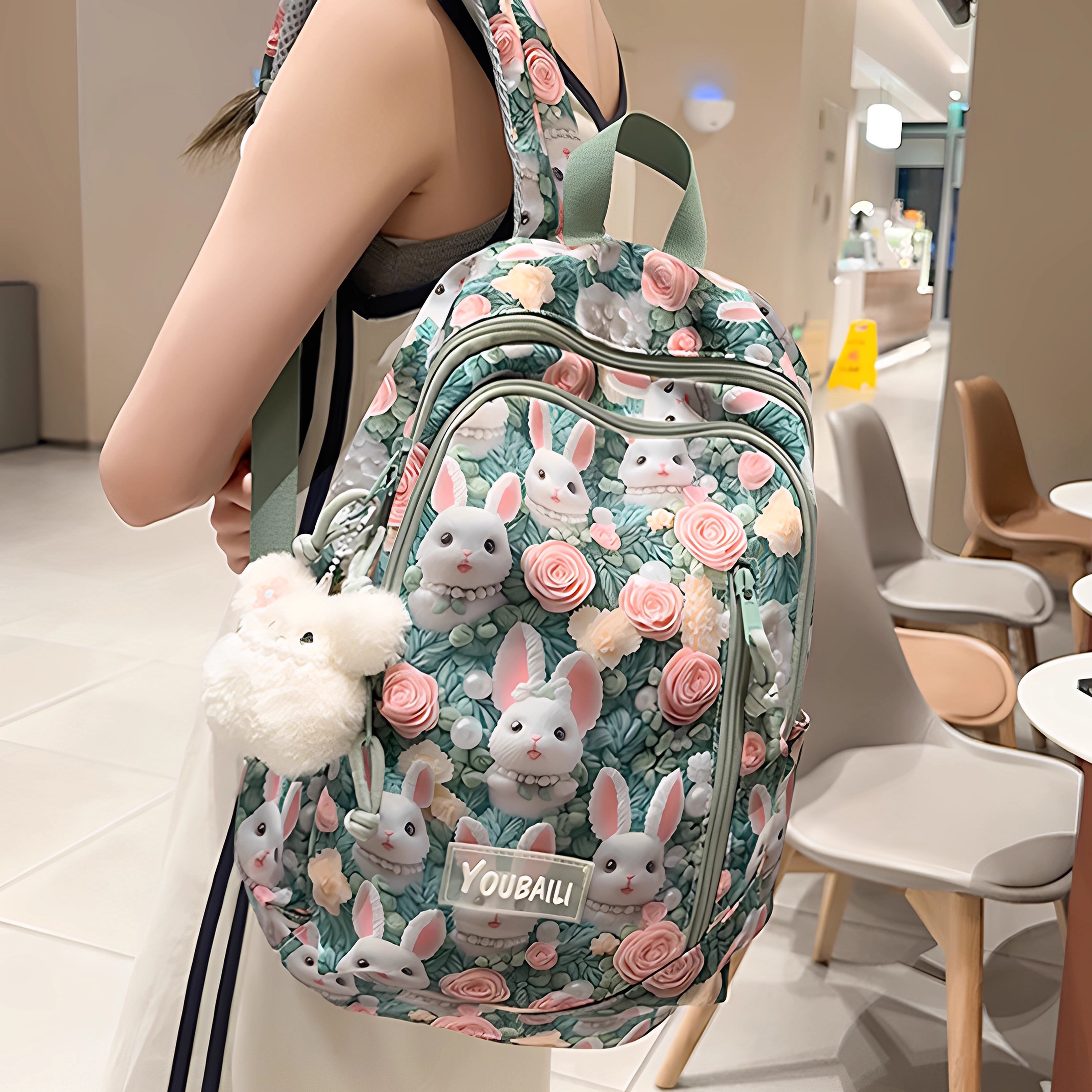 双肩包女旅游轻便高颜值小型女生出游小背包迷你小书包ins小众