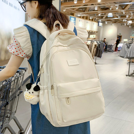 书包女生小学生2025新款初中女生ins小众双肩包女旅游轻便高颜值