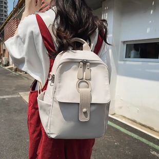 小背包女生出游双肩包女旅游轻便高颜值书包ins小众 女士2025新款