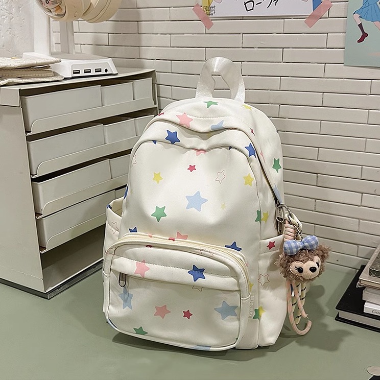 双肩包女旅游轻便高颜值小型迷你小书包2025新款可爱超火小背包