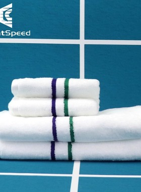 greatspeed四大满贯赛事温网网球毛巾羽毛球运动浴巾透气吸汗速干