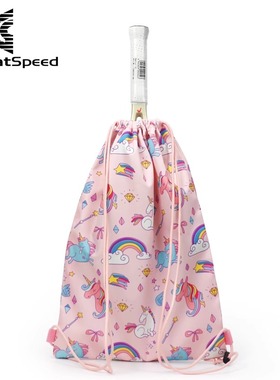 greatspeed网球包羽毛球包抽绳双肩男女防水健身户外旅行背包