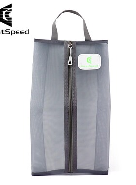 旅行鞋袋网球鞋收纳包网格透气防臭羽毛球蓝球足球鞋运动鞋专用