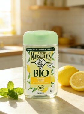 法国购Marseillais小马赛人沐浴露  柠檬马鞭草精华 250ml