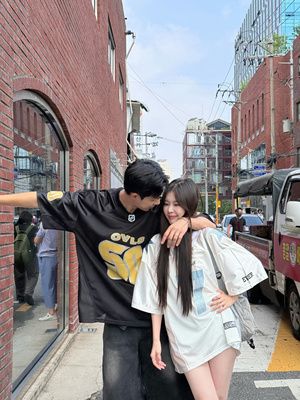 一枝南南易梦玲同款｜韩国潮牌2000 ARCHIVES拼色7号球衣