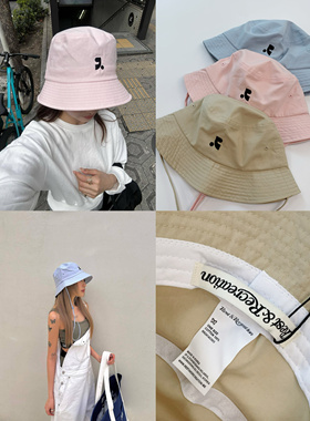 韩国RestAndRecreat*on渔夫帽子防晒遮阳休闲男女同款帽子