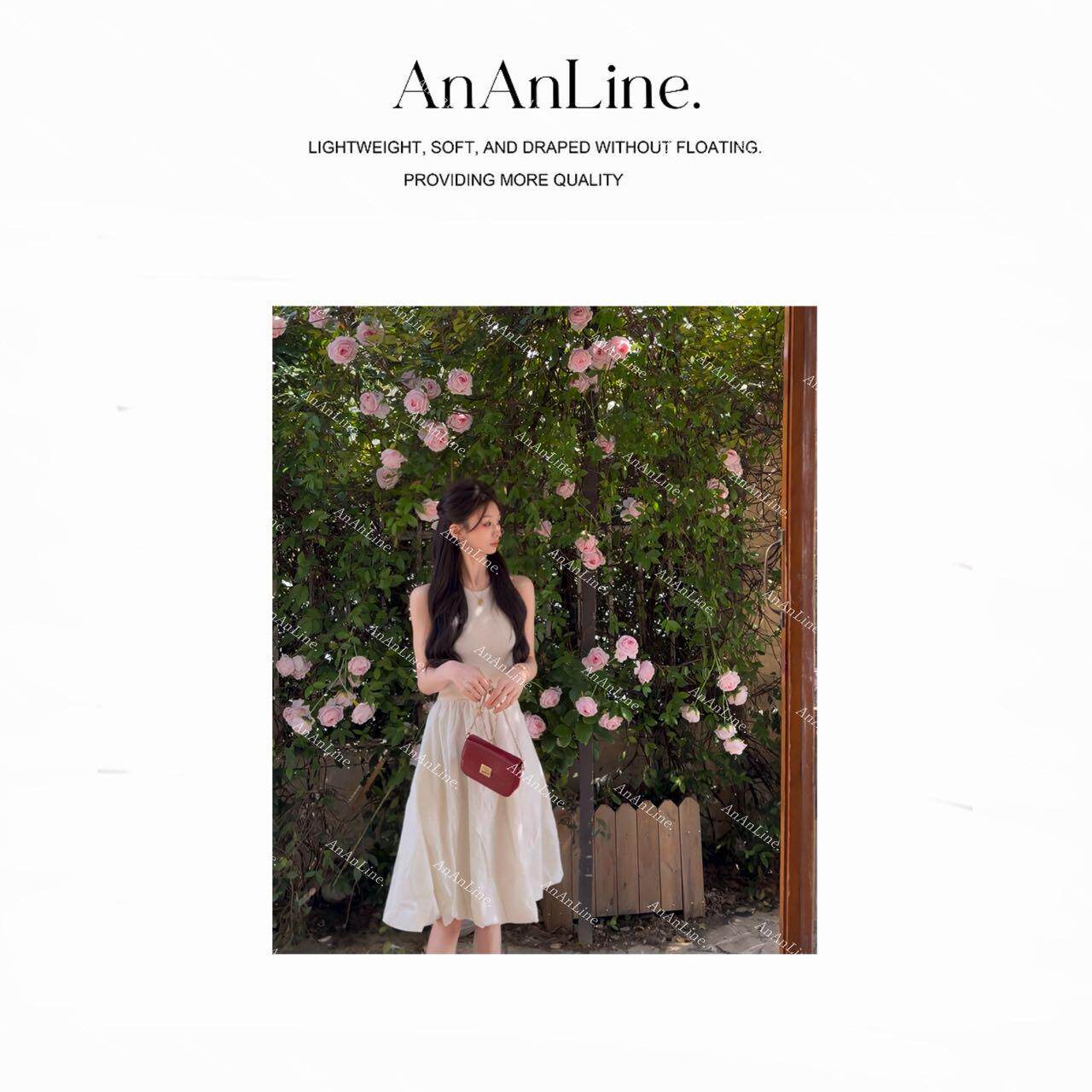 AnAnLine.【优雅主义】重磅！能穿一辈子的超显瘦醋酸羊毛黑白连