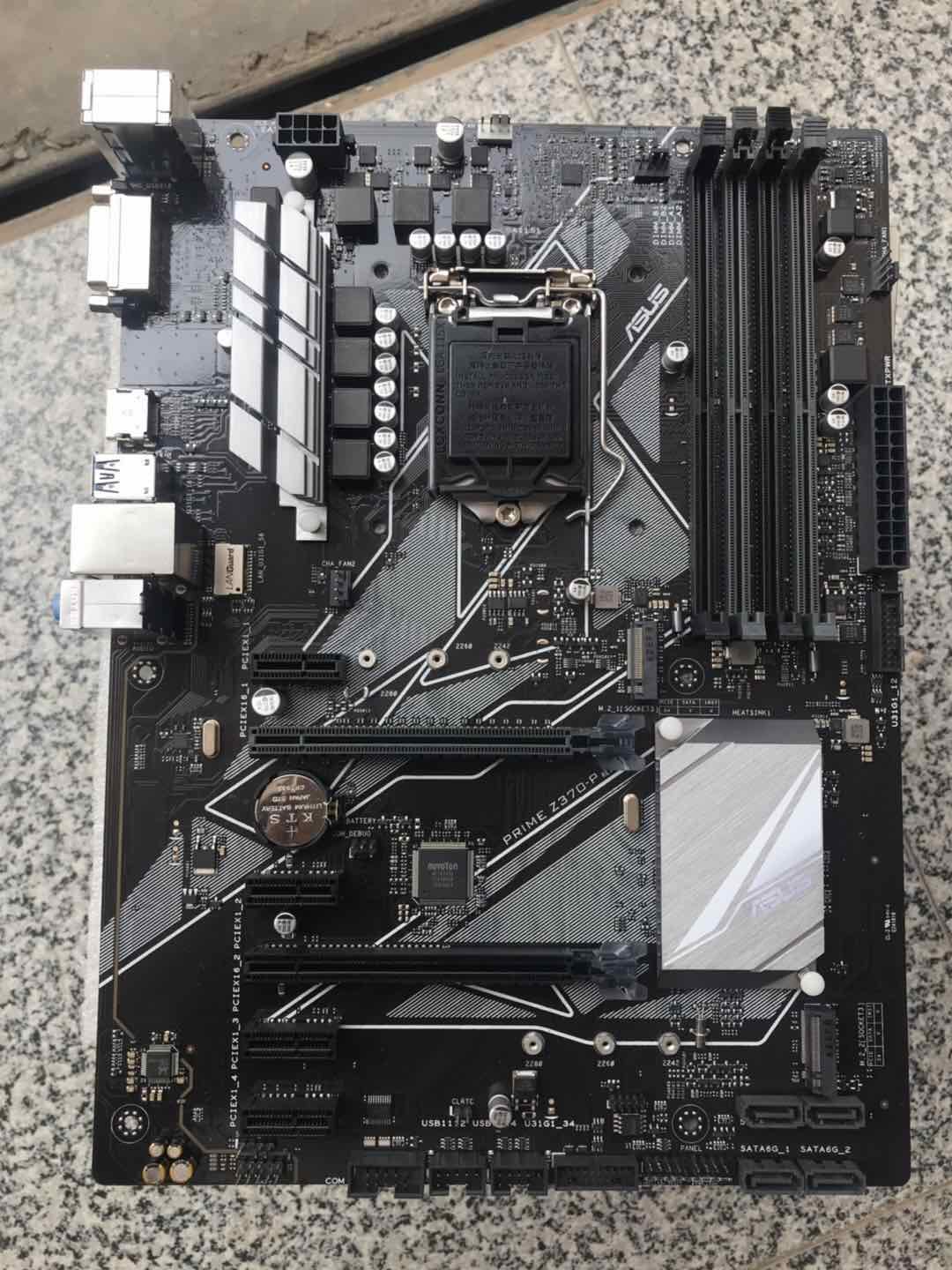 华硕 PRIME Z370-P TUF Z370-PLUS GAMING双M.2支持8-9主板代