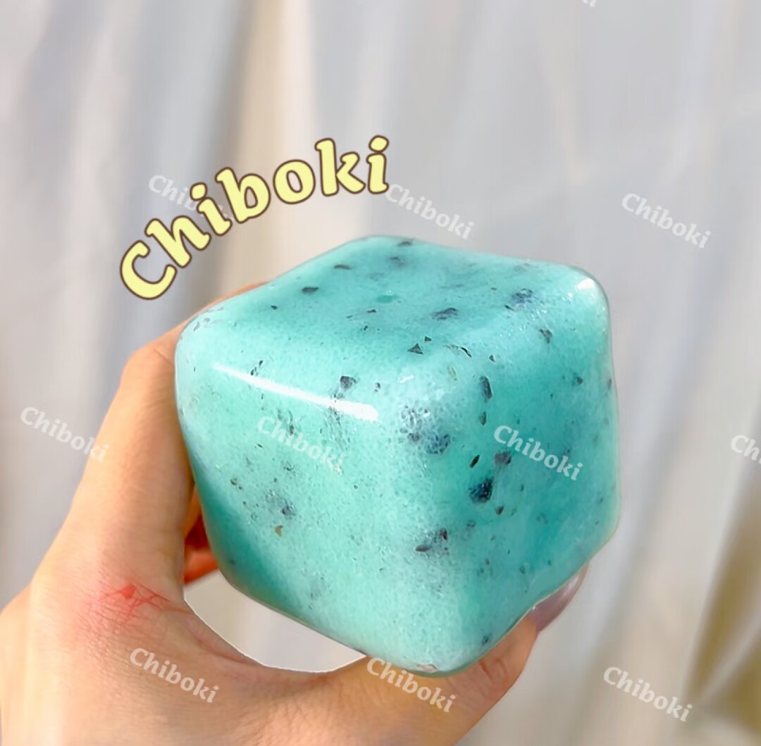 thumbnail for Chiboki Slush Yogurt Block Series! Moldable, non-rebound shaved ice large cube handmade ball squeeze fun!