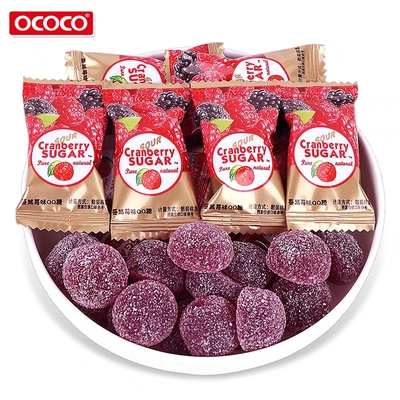 ococo蔓越莓软糖文化高颜值喜糖