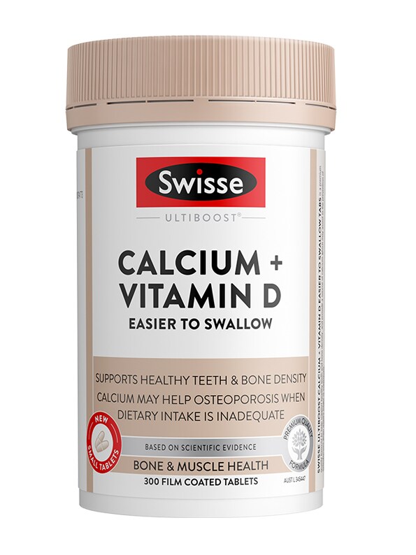 Swisse斯维诗维生素D迷你钙300片*3-zb