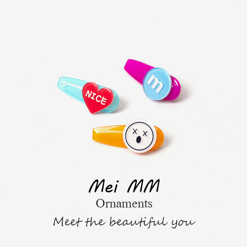 发夹侧边高端刘海鸭嘴2025年新款