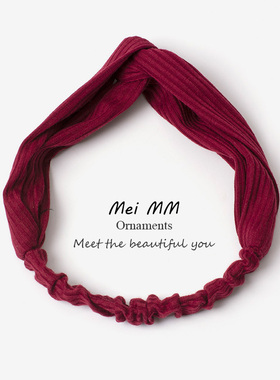 压发带女洗脸发箍网红2025年新款外出绑发夏季法式复古束发带春款