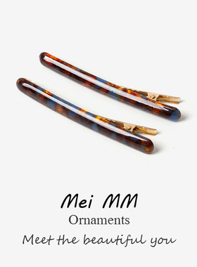 发夹女2025新款高级感一字鸭嘴夹前额侧边碎发刘海夹韩国边夹头饰